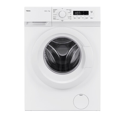 Masina de spalat rufe Teka WMK 40740 WH  7kg  1200rpm  15 programe  motor inverter  Alb