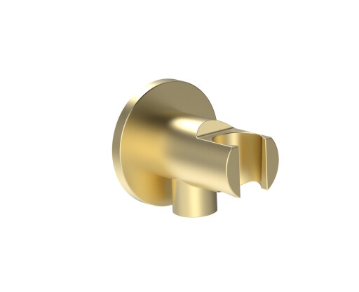 Conector FixFit Roca Aqua cu agatatoare de dus  brass brushed