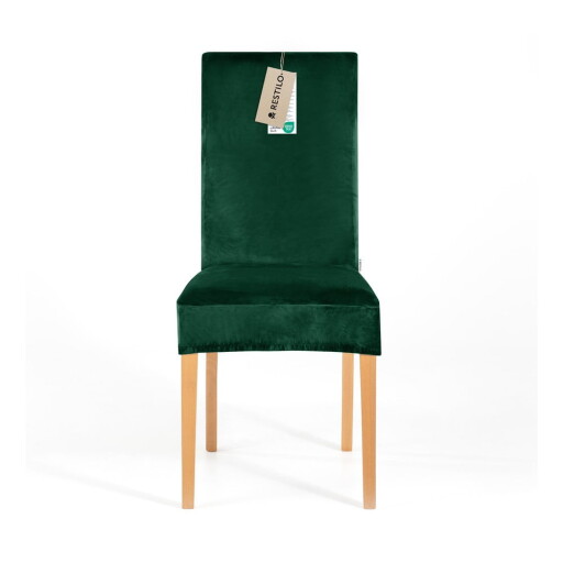 Husă verde elastică pentru scaun 48 cm Sento – Restilo