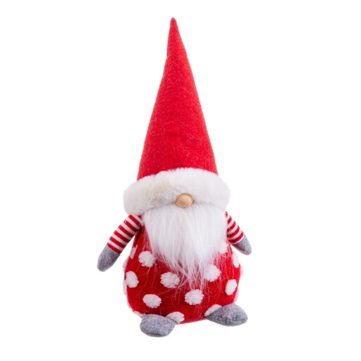 Decorațiune elf de Crăciun din material textil (înălțime 35 cm) Santa Claus – Casa Selección