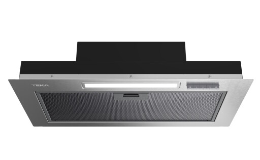 Hota incorporabila Teka GFI 63030 KOS IX 60 cm  3 trepte  316m3/h max  Inox + cristal negru