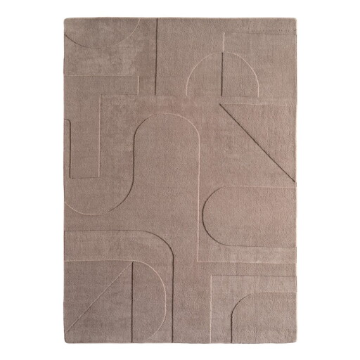 Covor maro deschis lavabil 140x200 cm Pompei 1614 – Ayyildiz Carpets
