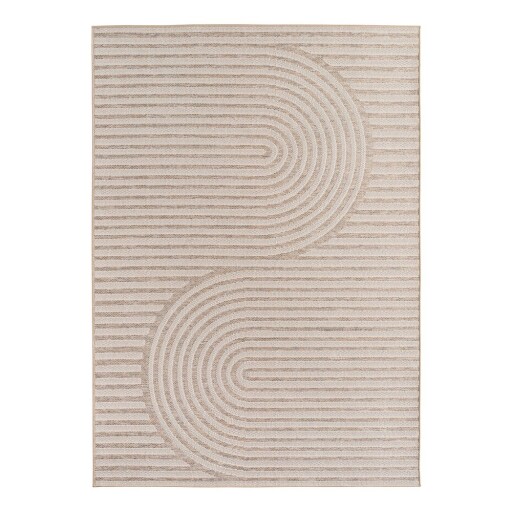 Covor pentru exterior și interior bej 80x150 cm Desert 1301 – Ayyildiz Carpets