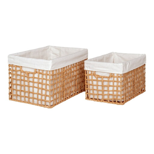 Coșuri de depozitare 2 buc. 25x35x22 cm Bustelo – House Nordic