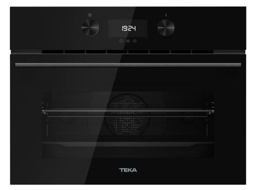 Cuptor compact incorporabil Teka HLC 8440 C FBK combi-microunde  40 litri  11 functii  HydroClean  full black