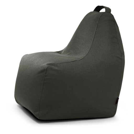 Fotoliu bean bag gri închis Play Amuse – SLOWDOWN