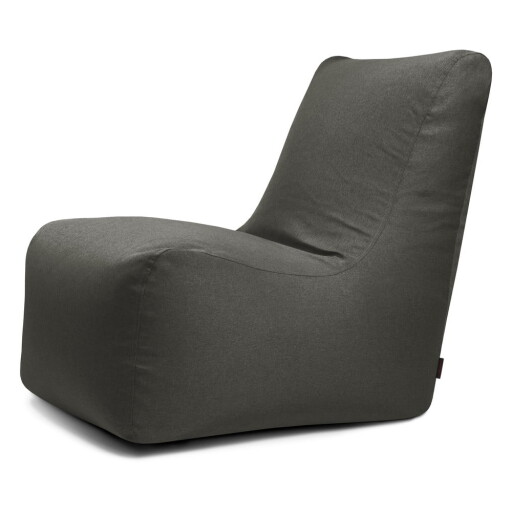 Fotoliu bean bag gri închis Seat Lounge – SLOWDOWN