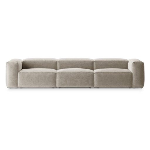 Canapea bej 364 cm Bergano – Cosmopolitan Design