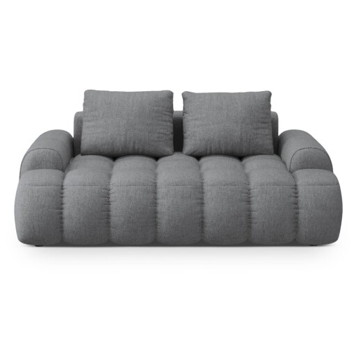 Canapea gri 175 cm Linz – Cosmopolitan Design