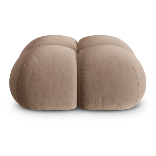 Taburet maro cu tapițerie din catifea Loretto – Cosmopolitan Design