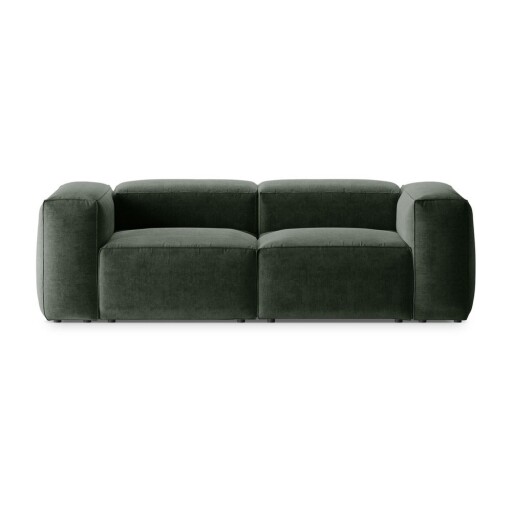 Canapea verde 224 cm Bergano – Cosmopolitan Design