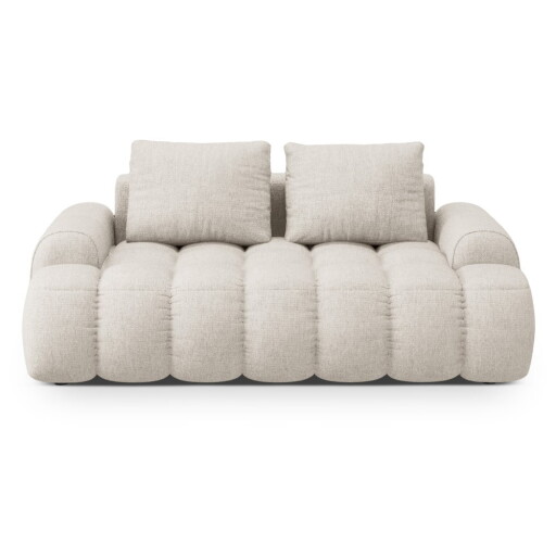 Canapea bej 175 cm Linz – Cosmopolitan Design