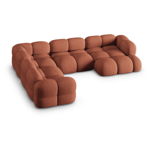 Colțar cărămiziu (cu colț pe partea stângă/în formă de "U") Loretto – Cosmopolitan Design