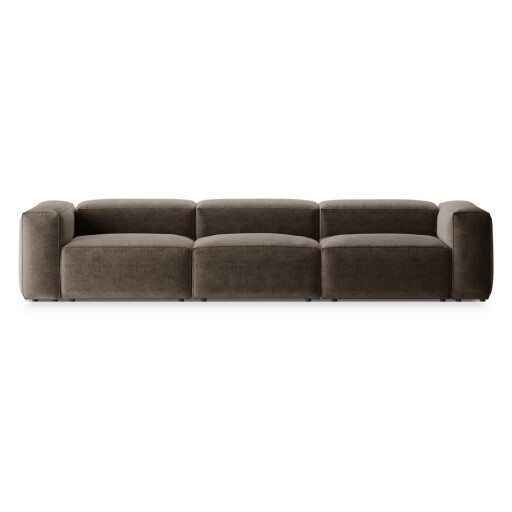 Canapea maro 364 cm Bergano – Cosmopolitan Design