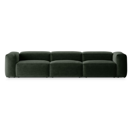 Canapea verde 364 cm Bergano – Cosmopolitan Design