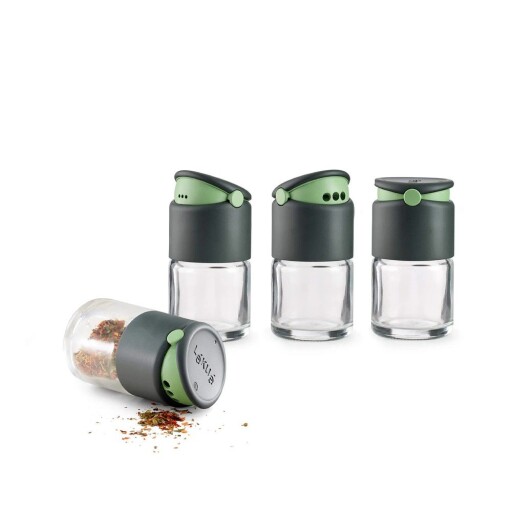 Recipiente de condimente 4 buc. 100 ml – Lékué