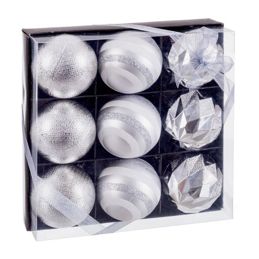Globuri de Crăciun 9 buc. ø 6 cm – Casa Selección