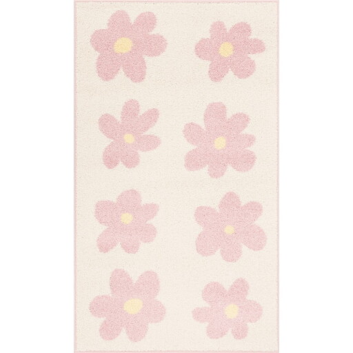 Covor pentru copii roz-fildeș 120x170 cm Dazzy Rose – FD