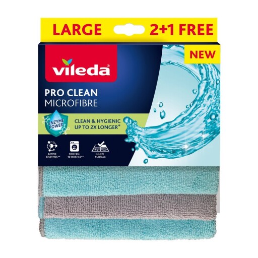 Lavete 6 buc. din microfibră Pro Clean – Vileda