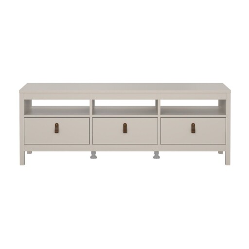 Comodă TV grej 151x54x38 cm Madrid – Tvilum
