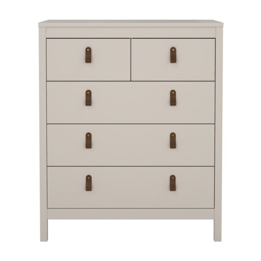 Comodă grej 82x99x38 cm Madrid – Tvilum