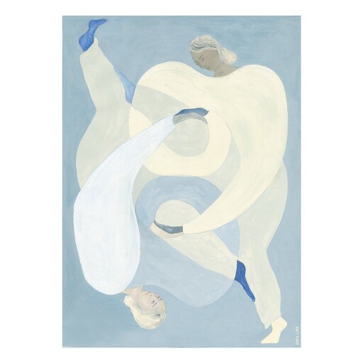 Poster 50x70 cm Hold You - Blue – The Poster Club