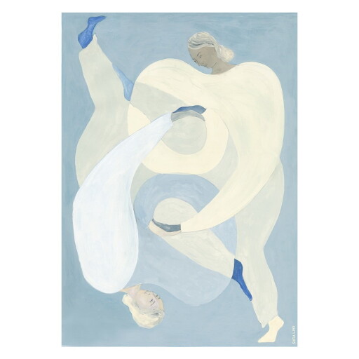 Poster 70x100 cm Hold You - Blue – The Poster Club