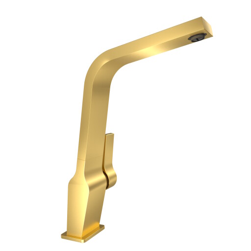 Baterie bucatarie Teka ICC 915  pipa inalta rotativa  Brass