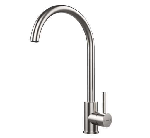 Baterie bucatarie Teka UNI 9310 XP  pipa inalta rotativa  Inox