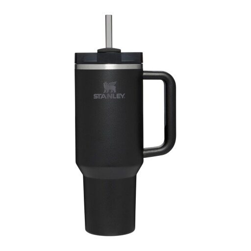 Termos negru 1,18 l Quencher H2.O FlowState Tumbler Black – Stanley