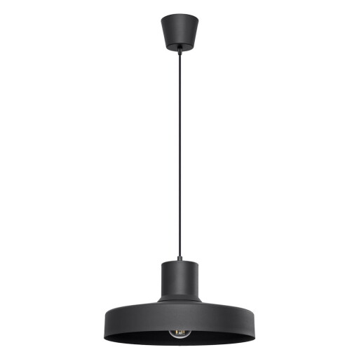 Lustră neagră ø 35 cm Vito – Nice Lamps