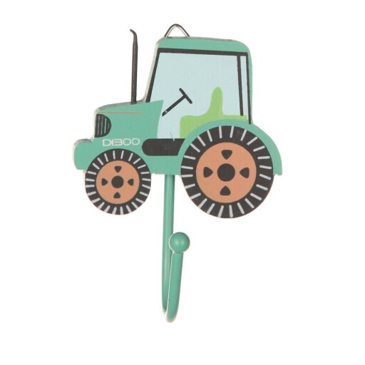 Cârlig verde de montat pe perete Tractor – Sass & Belle