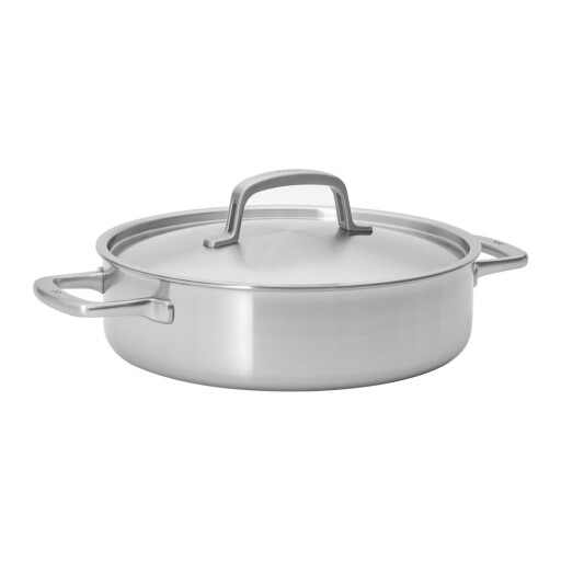 Tigaie cu capac din oțel inoxidabil ø 28 cm tegame Lucca 3.0 – FABINI