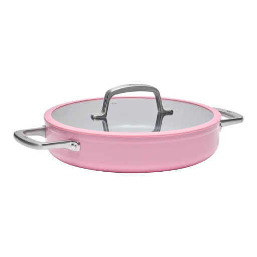 Tigaie cu capac/cu suprafață ceramică ø 28 cm tegame Meda 3.0 – FABINI
