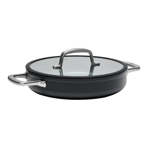 Tigaie cu capac/cu suprafață ceramică ø 28 cm tegame Meda 3.0 – FABINI
