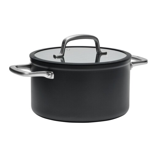 Oală cu capac/cu suprafață ceramică 5,5 l adecvată pentru plita cu inducție Meda 3.0 – FABINI