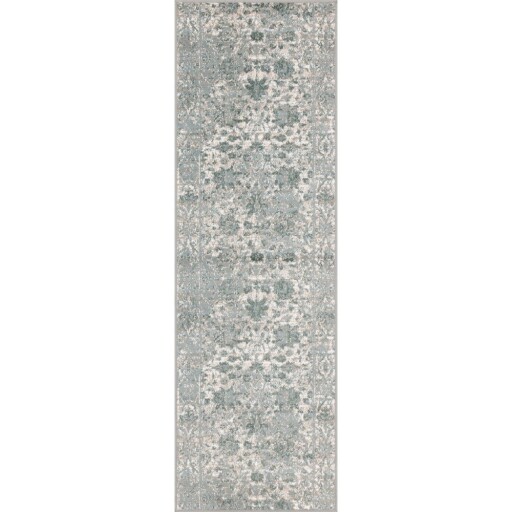 Covor tip traversă albastru prăfuit 80x250 cm Sensi Tris – FD
