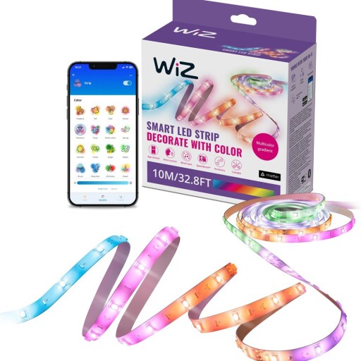 Bandă LED smart 21 W 10 m – WiZ