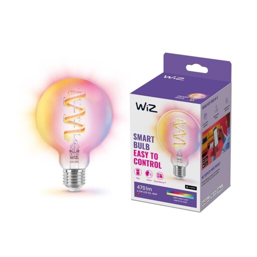 Bec smart cu filament E27, 6 W – WiZ