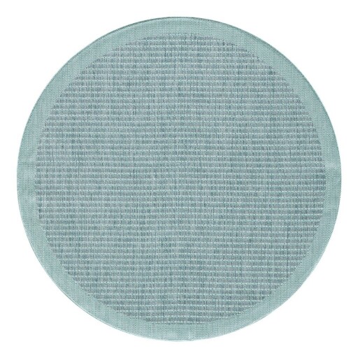 Covor pentru exterior și interior albastru rotund ø 120 cm Giza 1410 – Ayyildiz Carpets