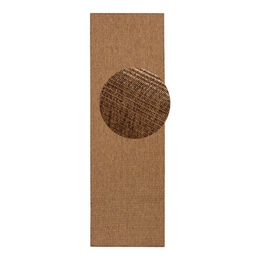 Covor tip traversă pentru interior și exterior maro 80x350 cm Nature – Hanse Home