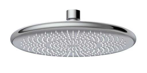 Cap de dus superior, Wenko, Rain, Ø 22.5 cm, plastic, gri