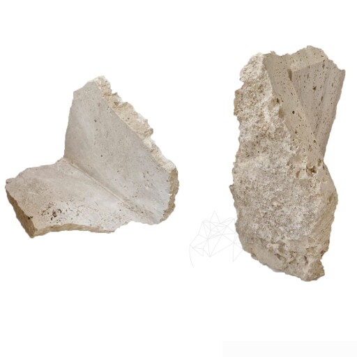 Marmura Poligonala Rock Face Ivory (Coltar)