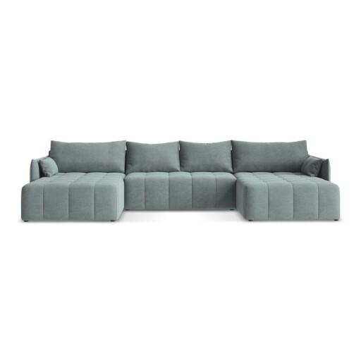 Colțar albastru extensibil/cu spațiu de depozitare (în formă de "U") Moku – Makamii