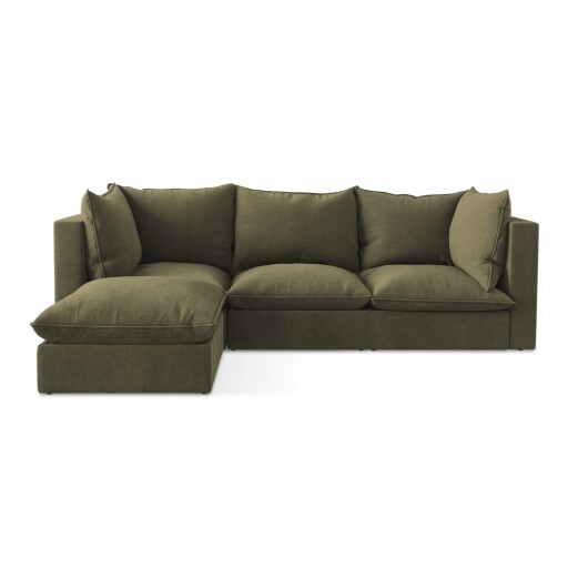 Colțar kaki (cu colț pe partea stângă/cu șezlong) Manao – Makamii