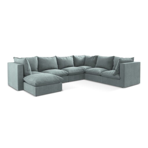 Colțar albastru (cu colț pe partea dreaptă/în formă de "U") Manao – Makamii