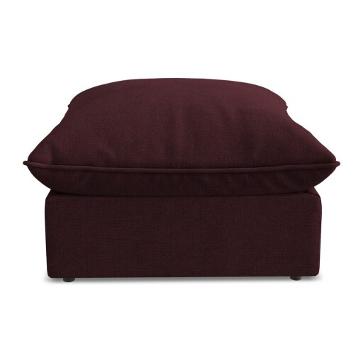 Taburet burgundy Manao – Makamii