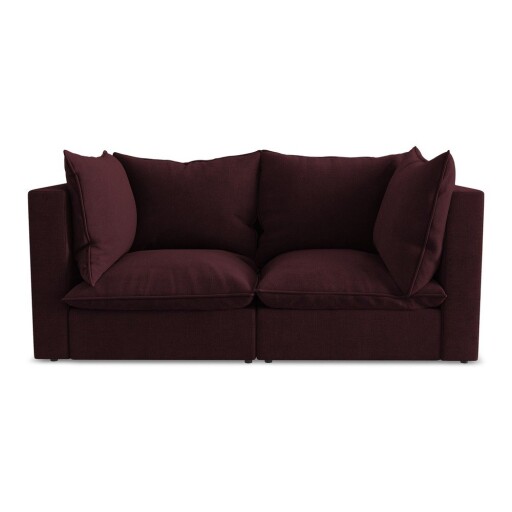 Canapea burgundy 180 cm Manao – Makamii