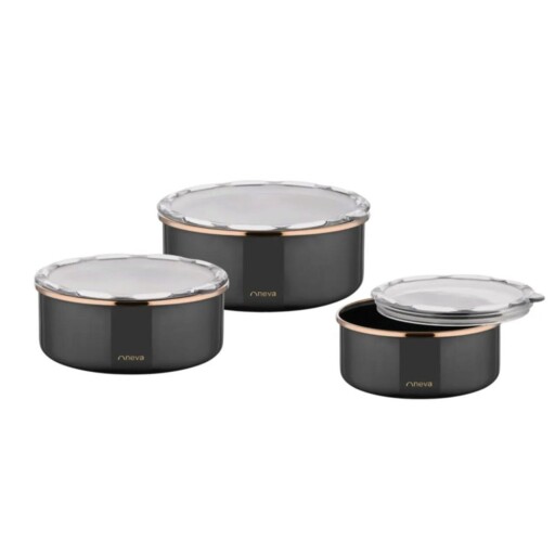 Set recipiente depozitare, Dynasty, 960DYN1944, 100%ENAMEml/ , Dimensiune: 1 x 14 cm (1 bucată), Amar