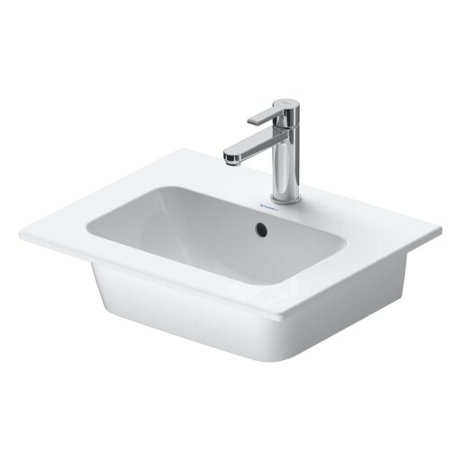 Lavoar Duravit ME by Starck WonderGliss 53x49cm  montare pe mobilier